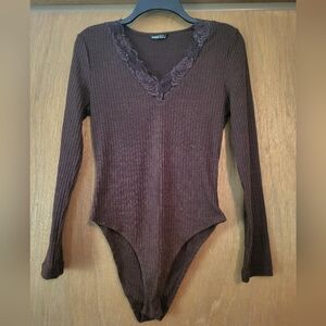 Brown Shein bodysuit Ladies M (6)